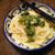みぞれの朝は釜玉うどん