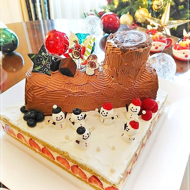 クリスマスケーキ2019☆リーガロイヤルホテル東京「スノーマン ブッシュ・ド・ノエル」他