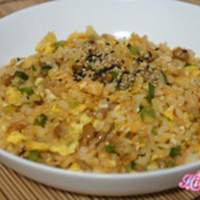 納豆チャーハン☆