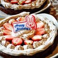 9歳のお誕生日ケーキ、お友達のパーティー用！ by makiさん