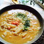 明太子入り♡かき玉うどん♪