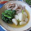 蕪と豚肉のスープ煮