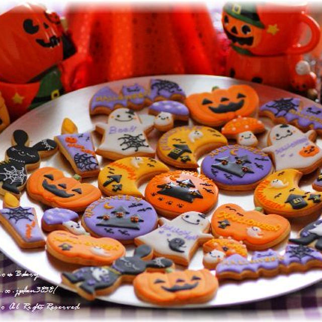 ハロウィンクッキー第二弾♪かわえぇ♪