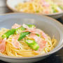 ねばねばオクラが麺に絡む！柚子胡椒の香りが爽やかおいしい、和風スパゲティ！