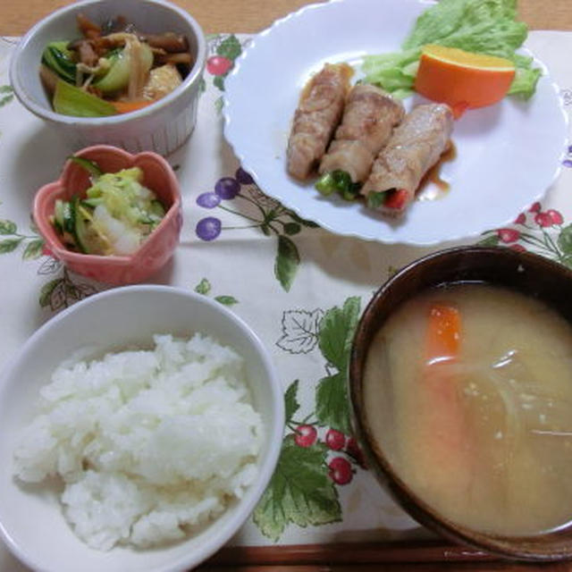 豚肉巻き