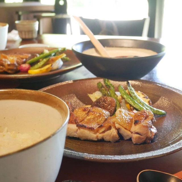 りょうり舎やまゆの地鶏料理、今日の昼ごはん#私のごはん