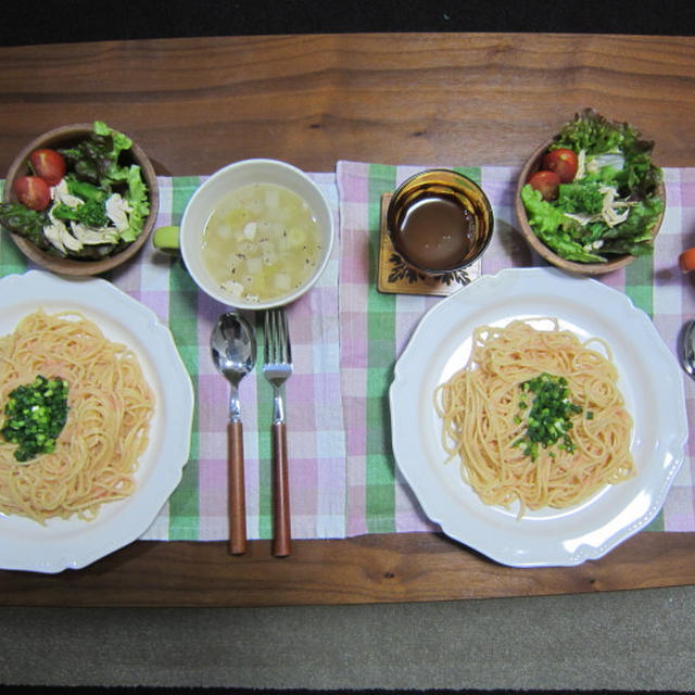 簡単！バター醤油で和風たらこパスタ