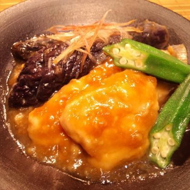 鶏胸肉de★【鶏と茄子のとろとろ柔らかあっさり治部煮】