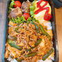 豚キムチ丼弁当です！！