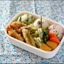 ３種のおにぎりと天ぷらのお弁当＊＊
