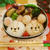 くまのがっこう ジャッキー&デイビッドのお弁当/キャラ弁