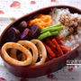 イカ醤油リングのお弁当