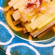 春の常備菜☆セロリのおひたしの簡単人気つくりおきレシピ