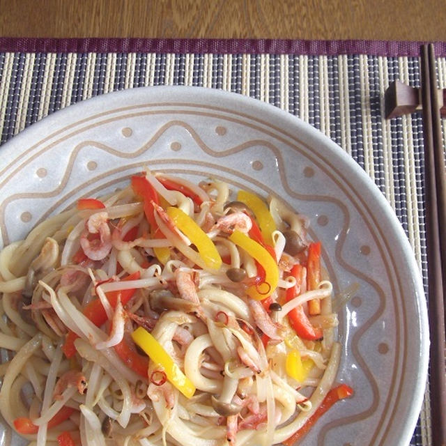 タイ風★桜焼うどん