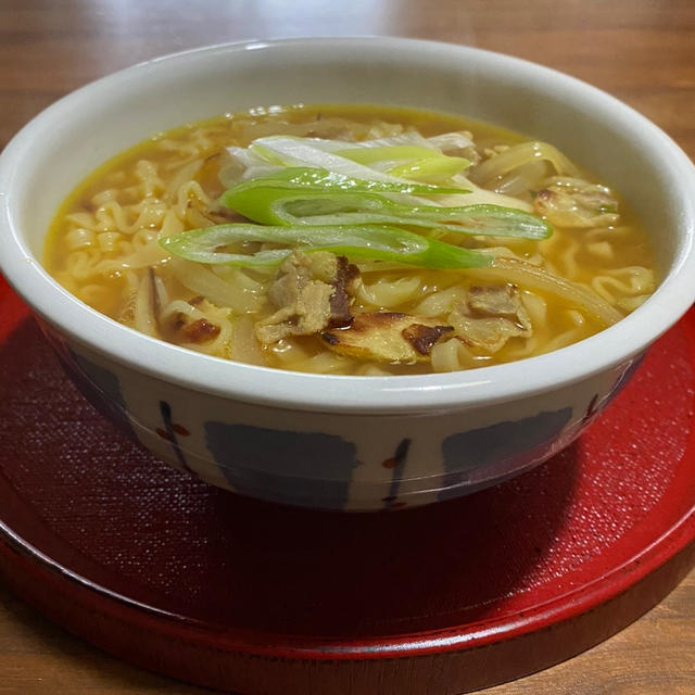 ちょっと手間なカレーうどん (´；ω；`)ｳｯ…