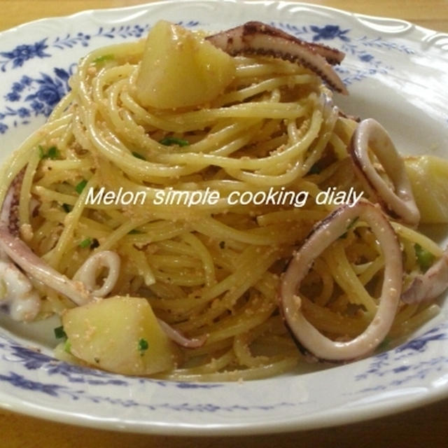 イカと明太子のマヨネーズパスタ♪