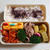 今日の娘のお弁当〜♪娘から大量のLINEスタンプ・・(´-﹏-`；)