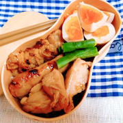 鶏づくし弁当【わっぱ弁当】    #節約弁当