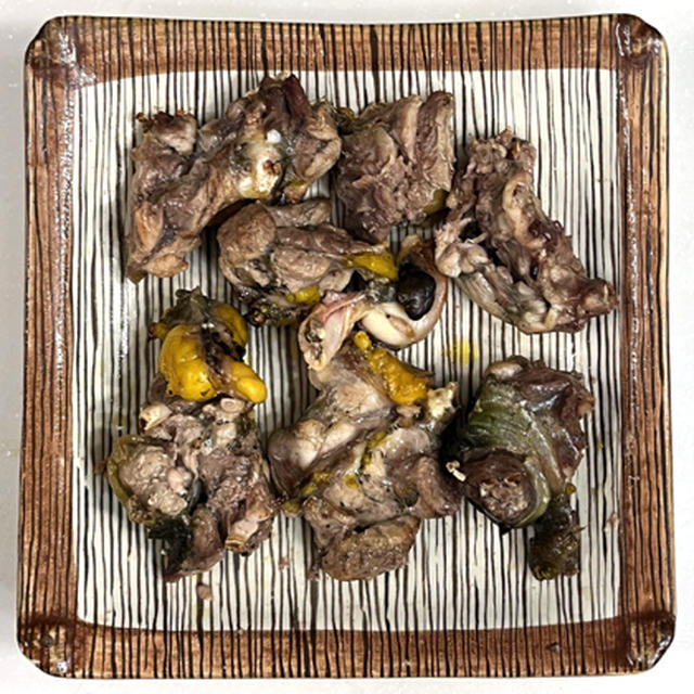 スッポンの塩焼き