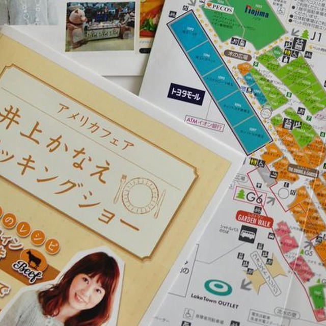 週末は越谷レイクタウンをお忘れなく、と茶色本を使ってくれている友人のリアルな感想と、昨日の晩ごはん
