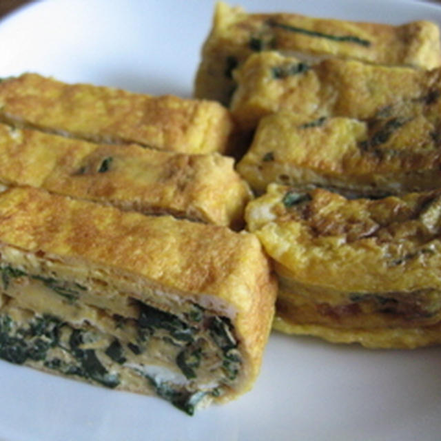 大葉の玉子焼き