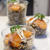【昆布じめサーモンの押し麦キヌア丼】