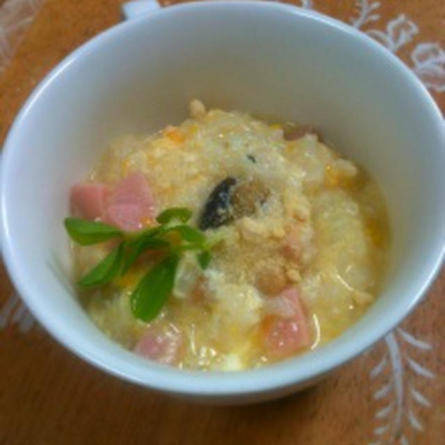 モニター　お豆でモーニングリゾット♪