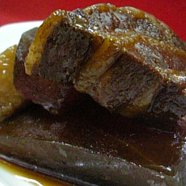 豚と冬瓜の角煮風