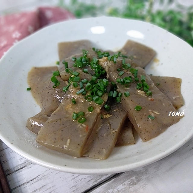 ご飯が進む♪ニンニク香るこんにゃくステーキ