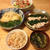 昨夜はゆで鶏のにらソースなど～