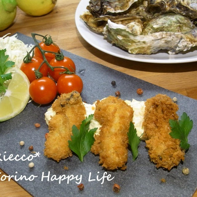 カキフライ♪ & レモン鍋☆ トリノで新鮮な生魚が美味しく食べれる店L'Ancora