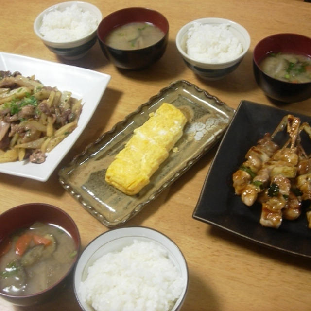 昨夜はジャガイモと豚肉のオイスター炒めなど～それとレシピブログにて今日のイチオシブログに・・・