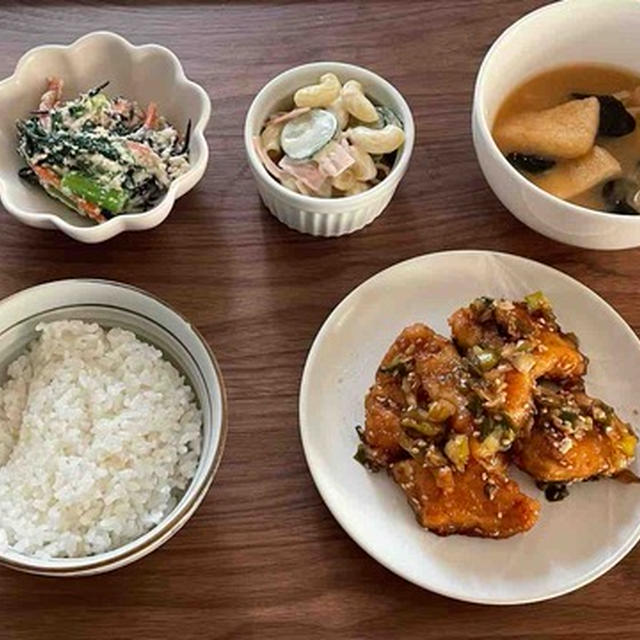夜ご飯です～！