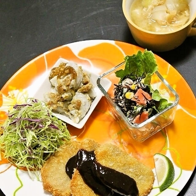 味噌カツワンプレート