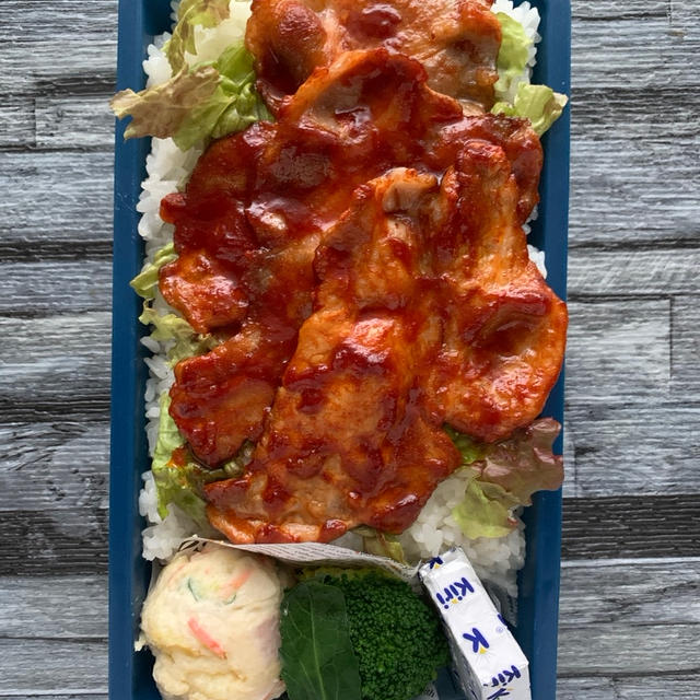 男子中学生弁当
