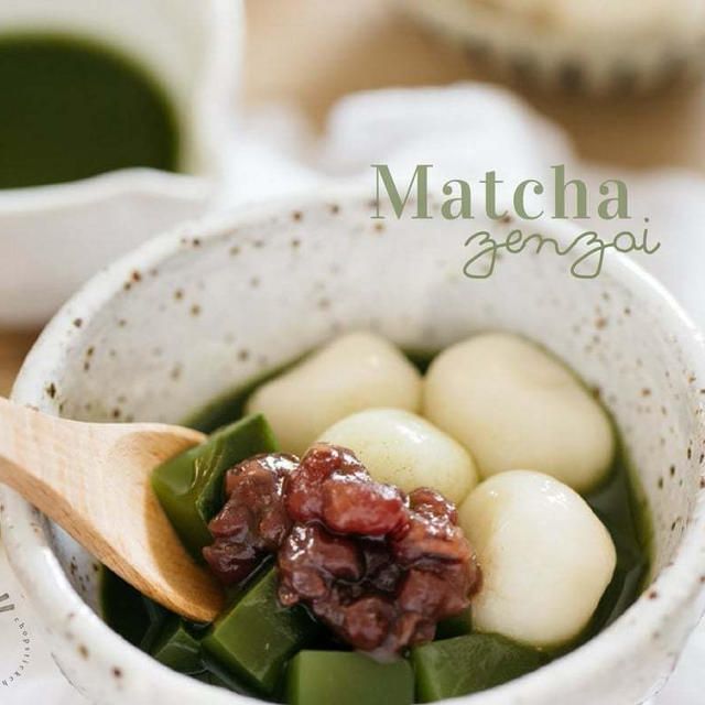 Easy Matcha Recipes: Cold Matcha Zenzai