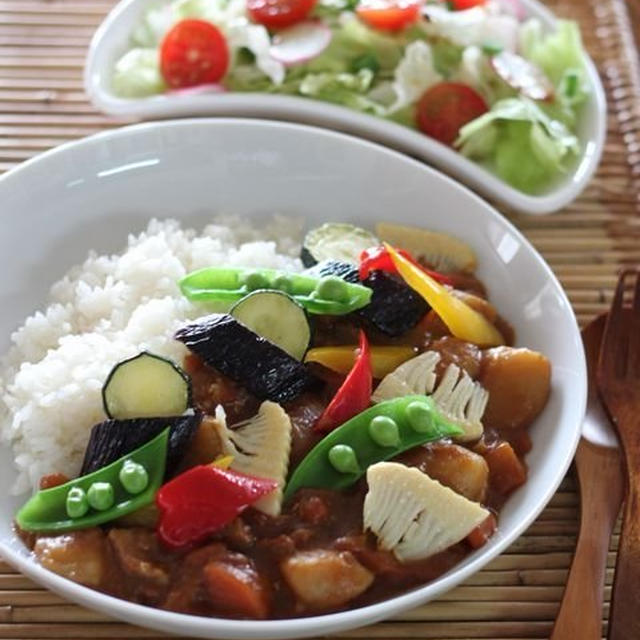 春初夏カレー と 常備菜いろいろ♪