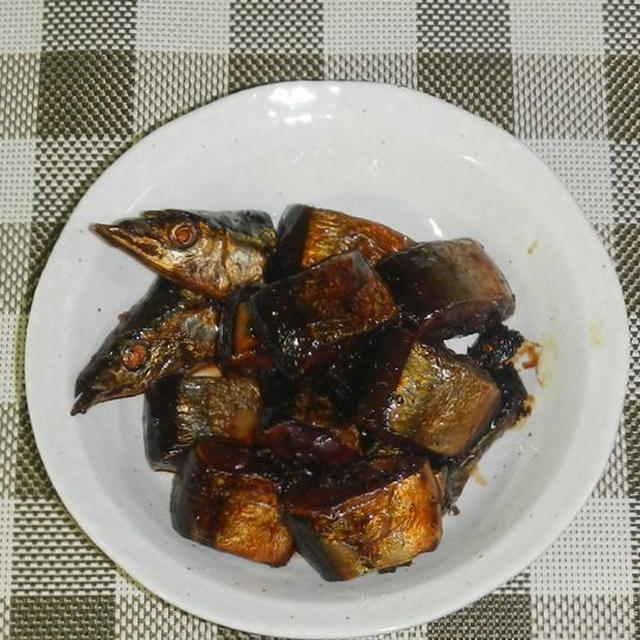 秋刀魚の圧力鍋煮（甘露煮風）