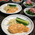 秋鮭でコチュマヨ焼き♪厚揚げのたいたのとネギのサラダ
