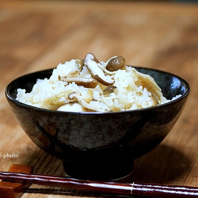 香り漂う「きのこの炊き込みご飯」＆「肥後橋は素敵なお店がいっぱいだ！」続き