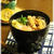 水炊き風　お蕎麦。　と　夜食（？）の献立。