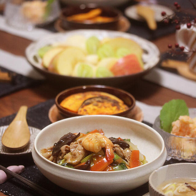 【献立】中華丼。～冬将軍がやってきたのでもう帰ってほしい～