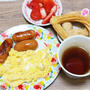 【朝ごはん☆おうちでカフェ気分♪】
