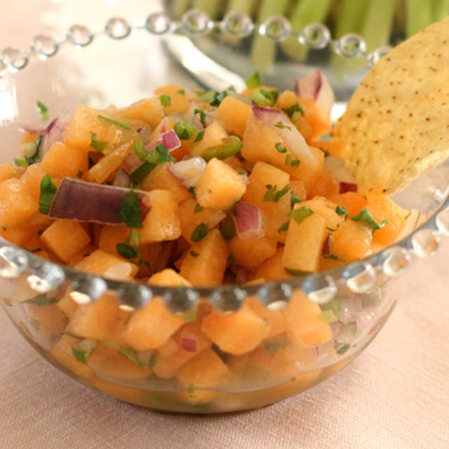 Cantaloupe Salsa