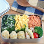 【#高校生弁当】3色丼弁当♪