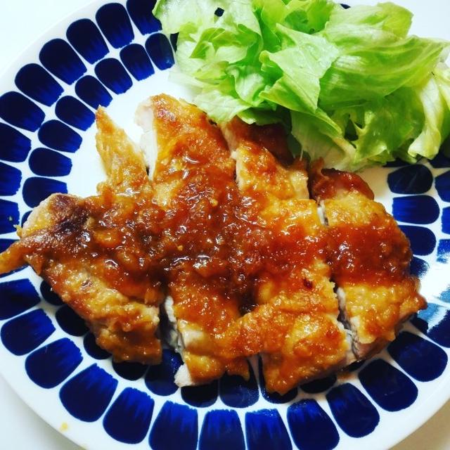 鶏の照り焼き、みかん風味レシピ♪♪♪【かんたん】