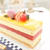 パッションフルーツとベリーのムースケーキ