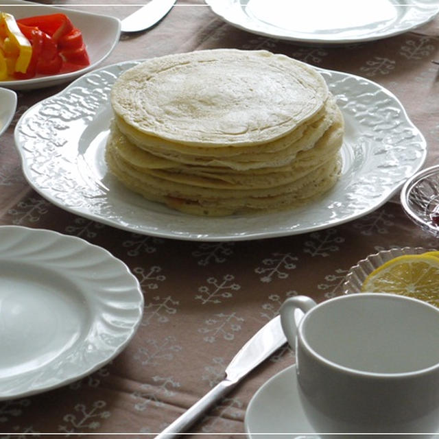 ブリヌィーと即席焼きりんご