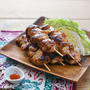 サテ風スパイス串焼き。（父の日に）今月の特集レシピです！