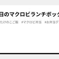 4月16日のマクロビランチボックス